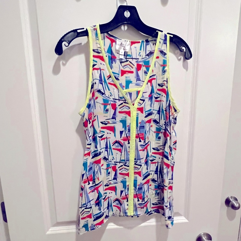 Milly sailboat tank blouse